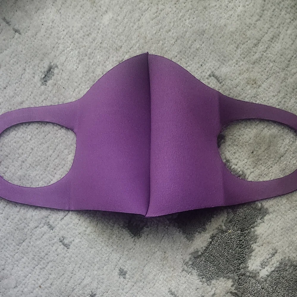 BAPE Color Purple Camo Mask